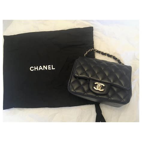 shopping chanel vintage pelle d'agnello blu|Chanel Timeless Mini Flap Vintage Blu .